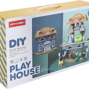 π πΎ pet villa playset β complete home for cute animal friends